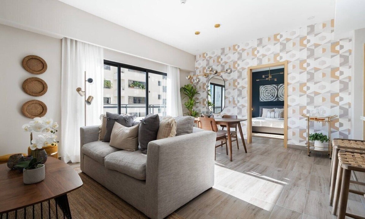 Downtown Santo Domingo Condo | Designer condo near Blue Mall with rooftop pool and city views | YellowKey