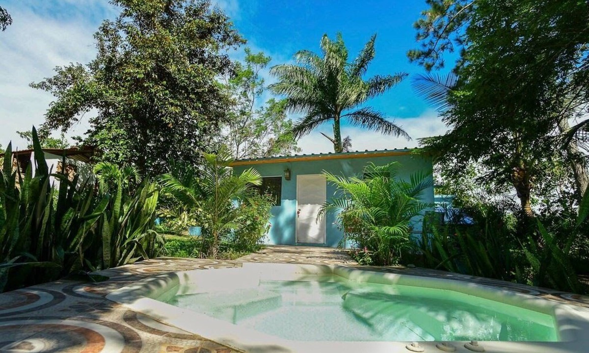 La Vega Province House | House Under the Palm Trees (with pool and hot tub)