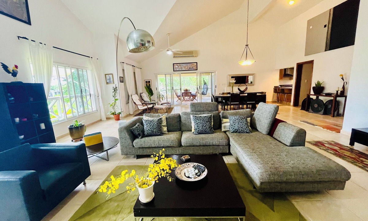 Juan Dolio Condo | Luxury Penthouse with stunning terraces overlooking the golf course, sandy beach