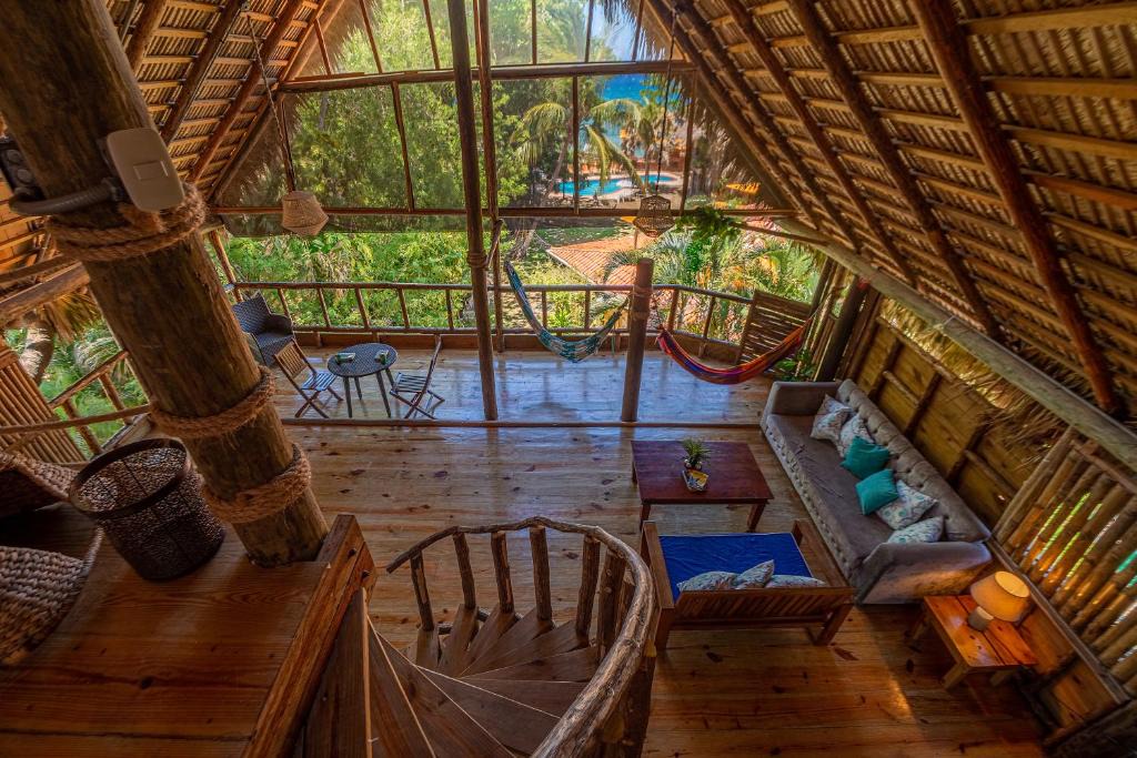 Cabarete Hotel | Mar Villa Eco Deluxe Lodge Surf Kite Perla Marina Encuentro Beach AC rooms