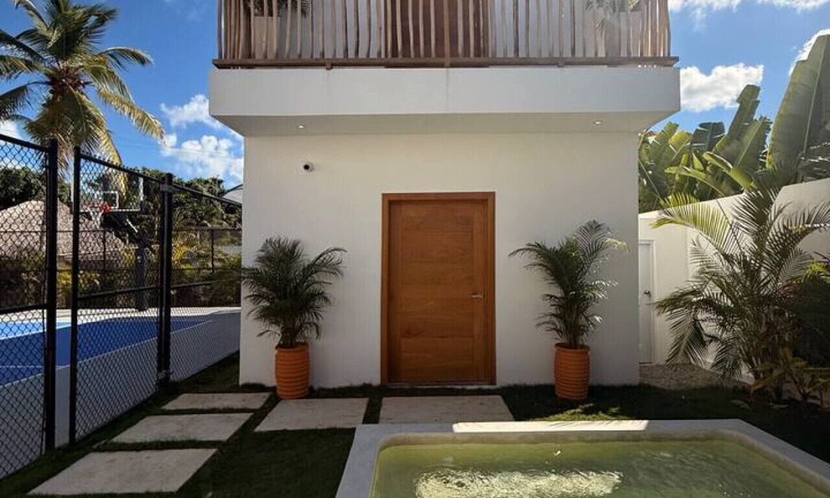 Las Terrenas House | Modern 2BR Casita | Private Jacuzzi Near Beach