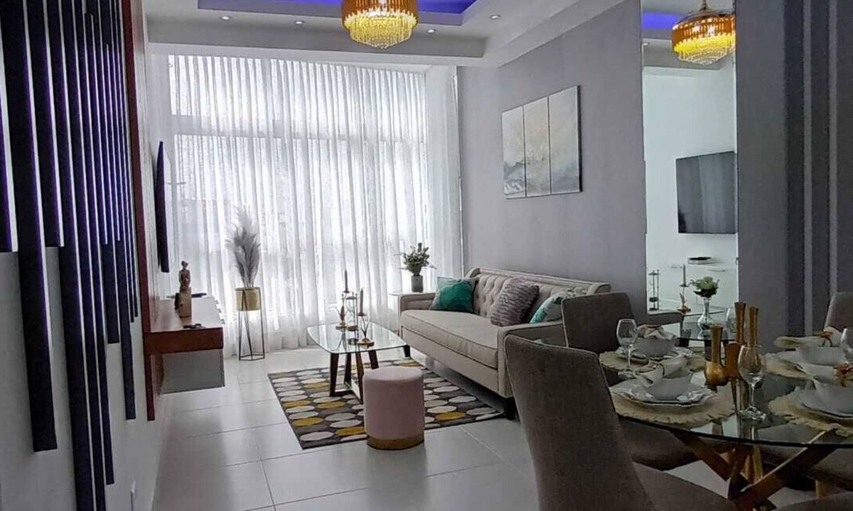 Santo Domingo Apartment | Modern elegant 2 bedroom 2 bath condo with pool and gym