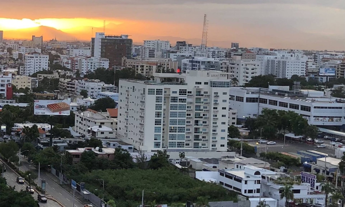Downtown Santo Domingo Condo | Rooftop Pool with Ocean and City Views