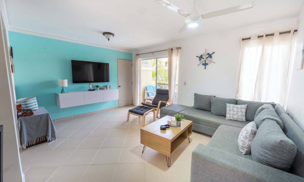 El Batey Condo | Sosúa Condo: Pool, A/C, Steps to Beach & Nightlife