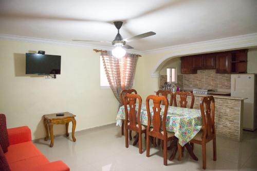 Corales del Sur Apartment | Spacious 2-Bedroom Apartment with 2 Bathrooms Near SDQ Airport Fast Wi-Fi