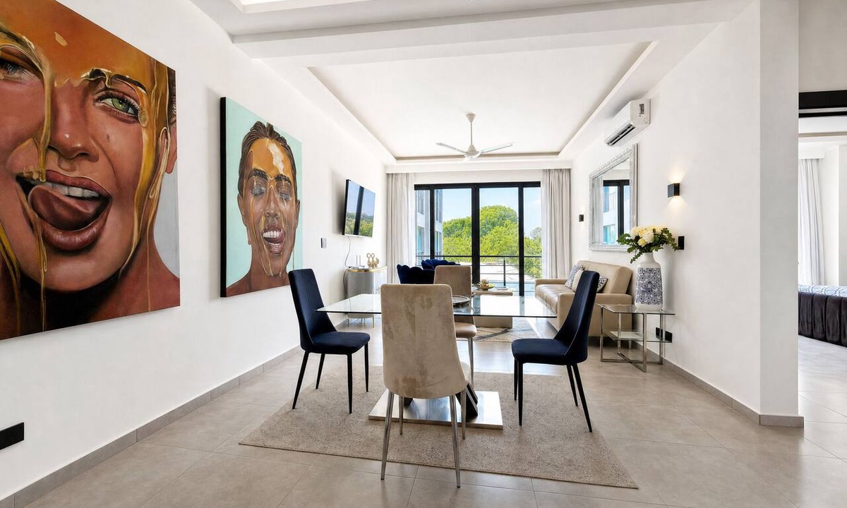 El Batey Apartment | Stylish 1-Bed – LAP Pool - Wi-Fi - GYM - Hot water