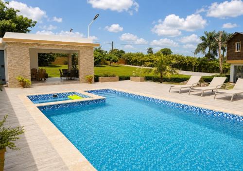 Higuey Villa | Villa la Santa, piscina infinita - Jacuzzi