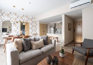 Designer condo near Blue Mall with rooftop pool and city views | YellowKey in Santo Domingo