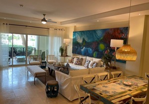 Great Marina and Beach Apartment - Cap Cana, sleeping 7