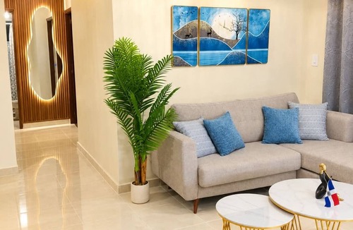 Santo Domingo Este Apartment | 3-bedroom apartment in serene Santo Domingo Este with AC