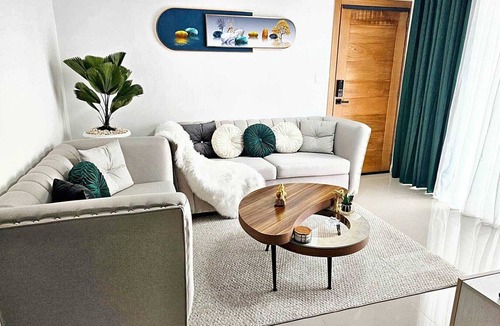 La Caleta Apartment | 3-bedroom apartment in brilliant Santo Domingo with AC, fitness room, WiFi, Pool