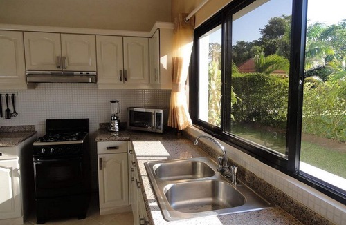 Sosua Villa | 6BD guest-friendly complex with 2 private pools/gardens, AC, BBQ, cable/Wifi
