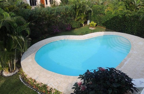 Sosua Villa | 6BD guest-friendly complex with 2 private pools/gardens, AC, BBQ, cable/Wifi