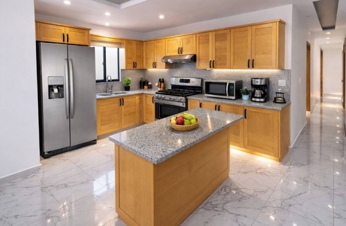 La Romana Apartment | Agueda Residence 402 5 min from beach, Nice sea view, cool AC, wifi, elevator.