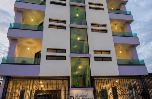 La Romana Apartment | Agueda Residence 402 5 min from beach, Nice sea view, cool AC, wifi, elevator.