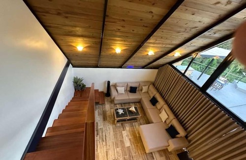 San Jose de las Matas Ski Chalet | Alpine River Cabin with direct access to the river