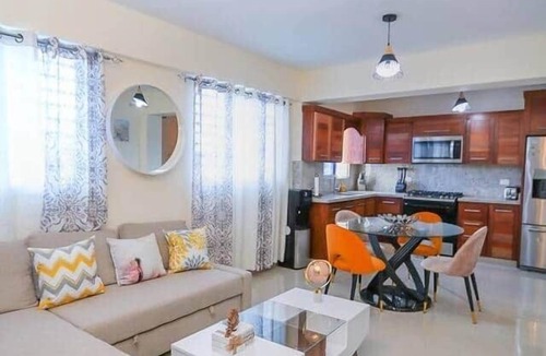 San Cristobal Apartment | Amazing 2BR/2Bt APT hot water, AC,Garage and Patio