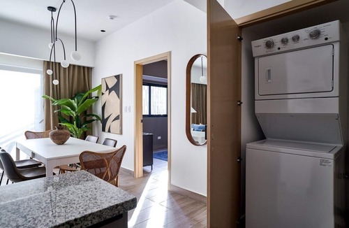 Downtown Santo Domingo Condo | Cozy 1BR near Blue Mall with pool and fast wifi in Piantini YellowKey