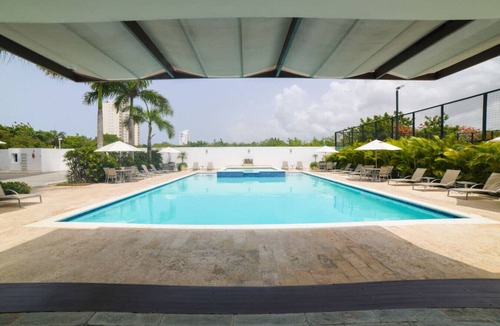 Villas Del Mar Apartment | Apt Cozy Pool GYM BBQ AC Amazing View JuanDolio
