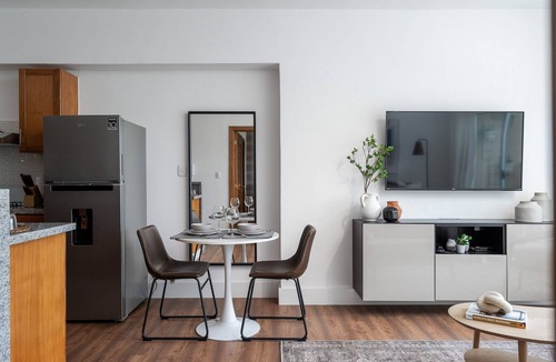 Ciudad Universitaria Condo | Gimnasio WiFi LUX-KingBd -Yellowkey*