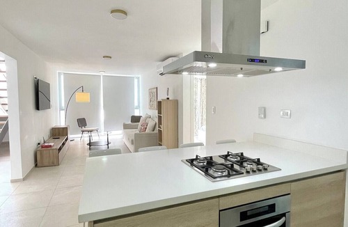 El Soco Apartment | Oceanfront 2BDR Penthouse with Jacuzzi at Playa Nueva Romana