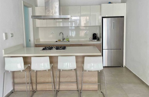 El Soco Apartment | Oceanfront 2BDR Penthouse with Jacuzzi at Playa Nueva Romana