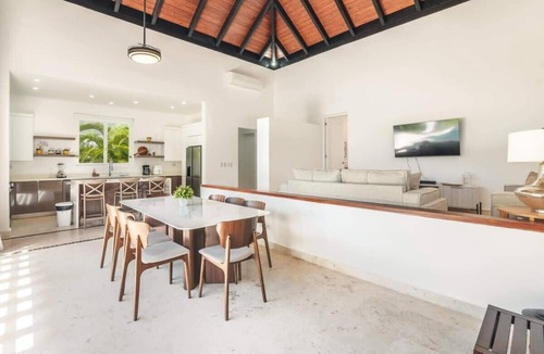 Punta Cana Ski Chalet | Spacious 3BR Bungalow with Pool and Garden