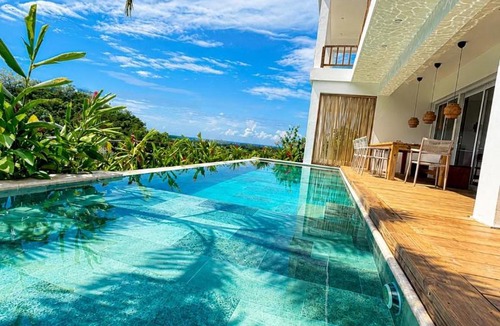 Las Terrenas Villa | Villa Thalassa panoramic ocean view escape
