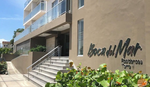 2-bedroom condo in beautiful Boca Chica with AC and fitness room in Boca Chica