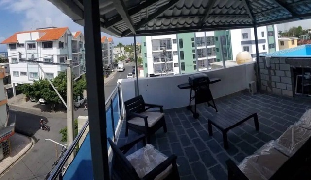 4A Aurora Stay- San Pedro Macoris, King Bed, and SofaBed