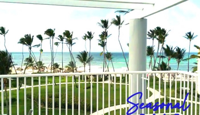 Condo-popular 3 bdrm Penthouse. BRAND NEW! 1 Minute Walk to White Sand Beach in Punta Cana