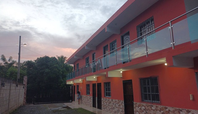 Cozy 1-bedroom hotel in terrific Monte Plata with AC