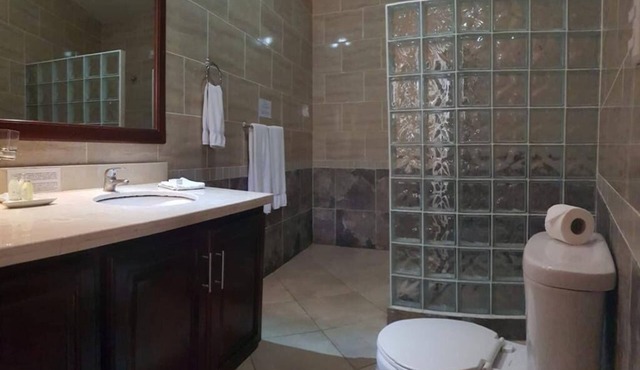 Magnificent villa on the same floor level 3 minutes from the sea in casa Linda Sosúa Puerto plata