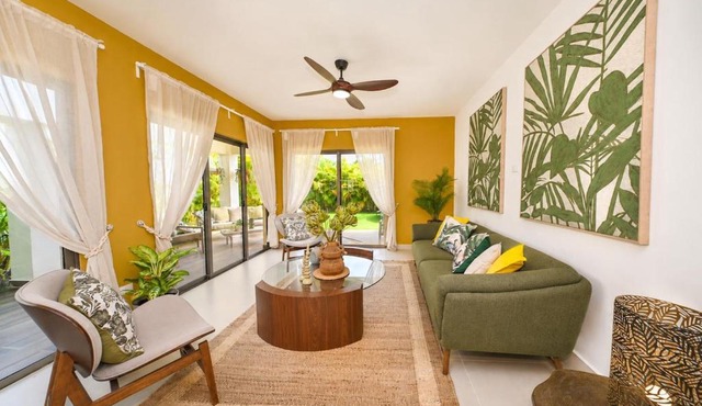Exceptional Villa with Pool BBQ Double terrace and Kids play area in Punta Cana