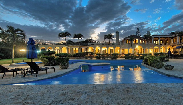 Oceanfront estate in fantastic Cabrera Orchid Bay in Cabrera