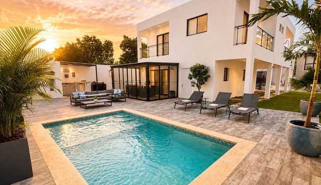 Private Pool Villa 3BR | Gated, 10 Min Downtown in Punta Cana