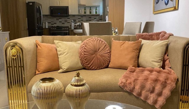 Spacious Condo with Pool, Gym, and Central AC in Santiago in Santiago de los Caballeros