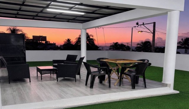 Sunrise Ocean Views - Private Rooftop - BBQ - Near SDQ in Santo Domingo Este