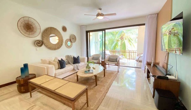 Tropical apartment with beach access in Portillo