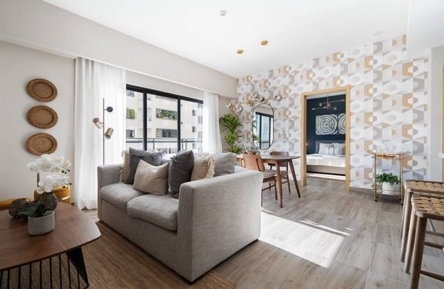 Designer condo near Blue Mall with rooftop pool and city views | YellowKey in Santo Domingo