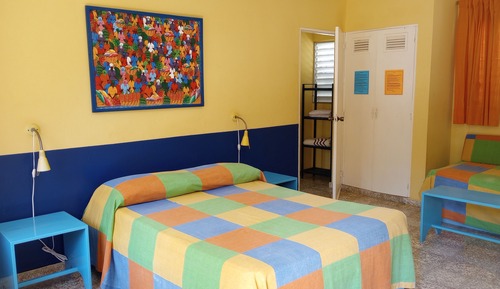 Family Quadruple Room, Balcony, Garden View