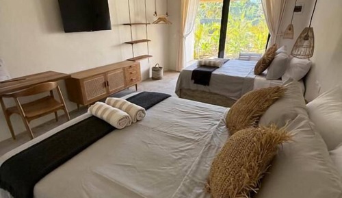 Quadruple Room, Patio, Garden View