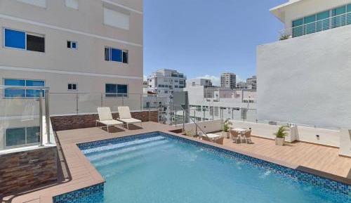 One-Bedroom Apartment with Balcony and City View