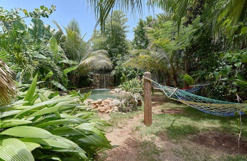 Las Galeras Ski Chalet | Chalet #4 Caribbean, grand pool villa at Chalet Tropical bio-hotel