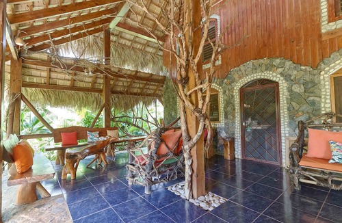 Las Galeras Ski Chalet | Chalet #4 Caribbean, grand pool villa at Chalet Tropical bio-hotel