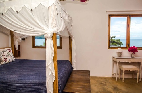 Las Galeras Villa | Villa Barkel, Panoramic view of Playa Rincon Bay