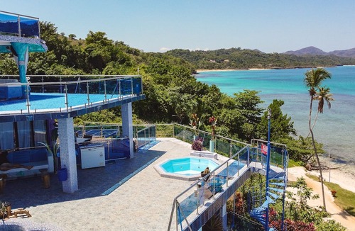 Las Galeras Villa | Espectacular Nueva Villa Frente al mar con Playa Privada. Capacidad Hasta 28 px