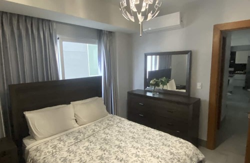Ensanche Quisqueya Condo | 1Br- LUX Location, Pool, Sauna, GYM