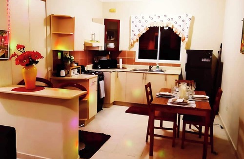 Bavaro Villa | Villa Sol Apartments in Punta cana with Panoramic View Pool lights at Night