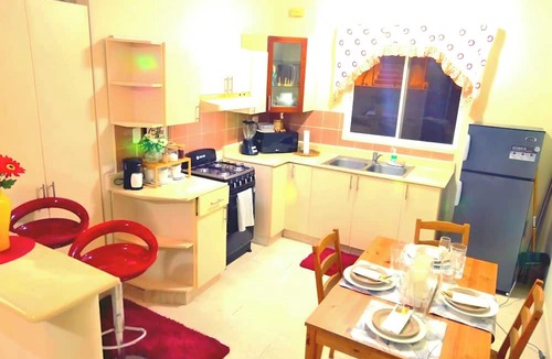 Bavaro Villa | Villa Sol Apartments in Punta cana with Panoramic View Pool lights at Night
